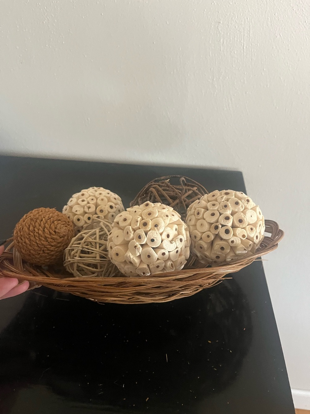 Authentic Vintage Wicker Basket